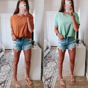 BUNDLE OF AERIE DISTRESSED TEES